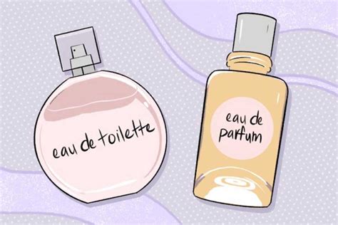 diferencia perfume y eau toilette.